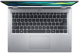 Acer Aspire Go Spin 14 AGSP14-31PT-37XH Intel Core 3 N355 Hybride (2-in-1) 35,6 cm (14") Touchscreen WUXGA 8 GB LPDDR5-SDRAM 128 GB eUFS Wi-Fi 6 (802.11ax) Windows 11 Home US International Zilver — thumbnail 2