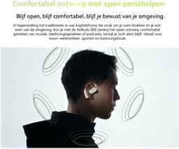 Blackview AirBuds 300 Draadloze Koptelefoon - Wireless Earbuds - Bluetooth 6.0 - 6H Playtime - Waterproof IPX5 - Smart Touch Control - Zwart — thumbnail 4