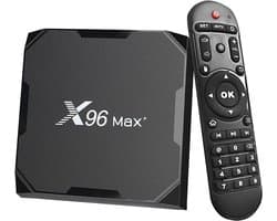 Smart TV Box - Media Player - Thuis Streaming - Quad Core Processor - 4GB 32GB - Zwart