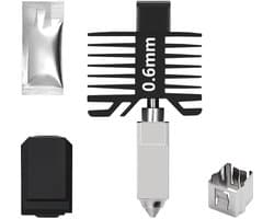 Gehard Stalen Hotend 0.6 mm voor 3D-printers met Hoge Temperatuur