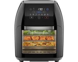 SVN® Heteluchtoven - Oven - Airfryer Oven - Zwart - 31cm x 31cm x 38cm