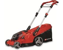 Accugrasmaaier - Elektrische maaier - Gazon onderhoud - Borstelloze motor - 42 cm maaibreedte - Zwart/Rood