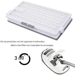 TuseRxln HEPA vervangingsfilter – 2 stuks – Geschikt voor meerdere stofzuigermodellen — thumbnail 4