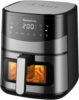 Airfryer 6,5L met Dubbele Verwarmingssysteem en LED-Display - Gezond Frituren — thumbnail 7