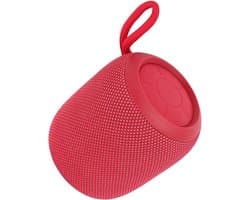 Draagbare Bluetooth Speaker- luidspreker - RGB-muzieklicht - Compact En IP4 Waterdichte-Bluetooth 5.3-Rood
