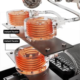 HiBREW H21 Espressomachine – 15 Bar – PID Temperatuurregeling – Instelbare Extractietijd & Pre-infusie – 58mm Portafilter – Drie-gats Stoommondstuk – 1,8L Watertank – Thuis & Kleine Horeca — thumbnail 5