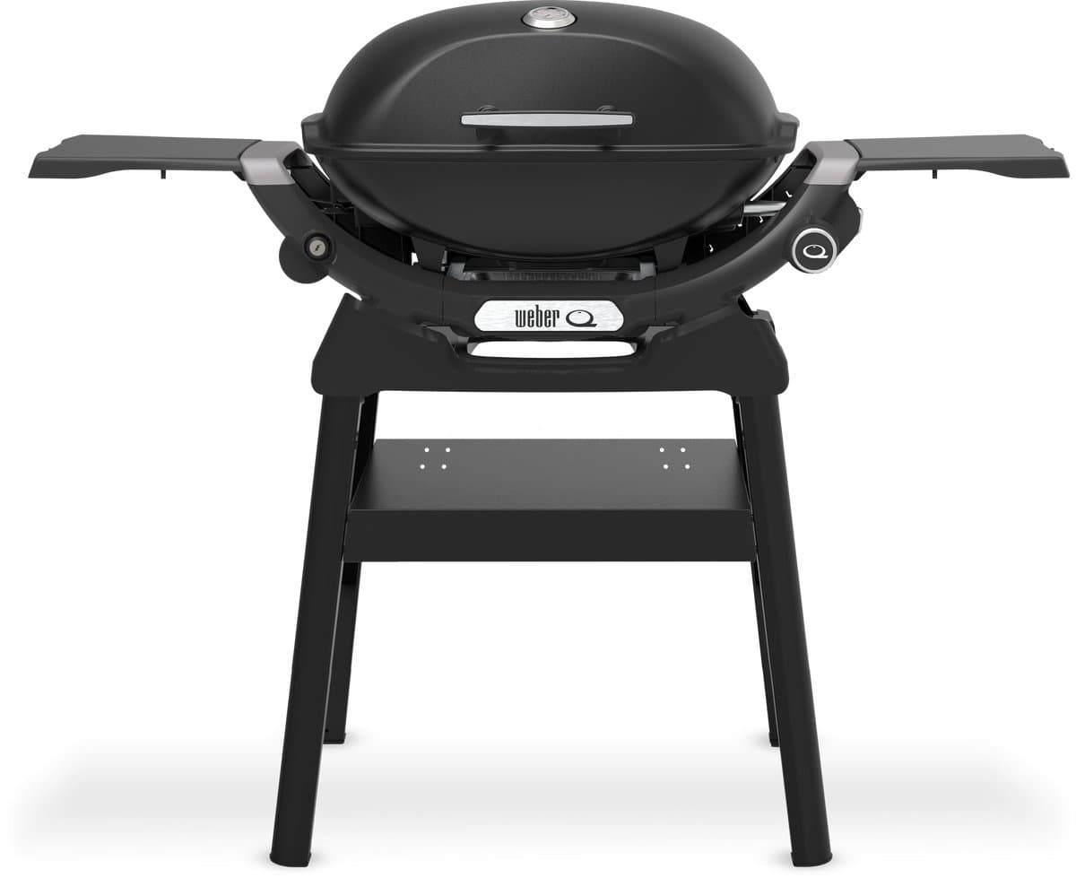 Weber Q 2200N Gasbarbecue met compact stand zwart. Gewicht 22KG 102 x 50 x 126 cm — afbeelding 1