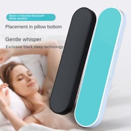 Kussen Bluetooth-luidspreker, slaapluidspreker met witte ruis, verbetert de slaapkwaliteit - Blauw — thumbnail 2