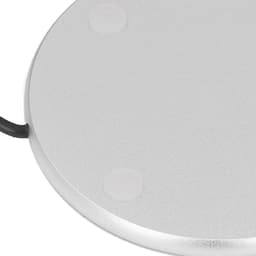Bekerwarmer met temperatuurregeling, USB-drankverwarmer voor kopjes en glazen, Ø 10,3 cm, constante 55°C (zilver) — thumbnail 5