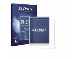 Savvies - Screenprotector voor Viwoods AiPaper Mini - Folie Beschermfolie transparant 6 Stuks