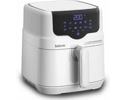 2-in-1 Heteluchtfriteuse met Grillfunctie - 4,3L Digitaal & Olievrij Frituren