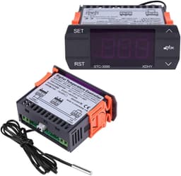 Digitale Temperatuurregelaar met Sondesensor - Nauwkeurig -55 tot 120 °C - 110-220V — thumbnail 1
