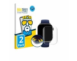 BROTECT - Screenprotector voor Gard Pro Health Smartwatch 3 (41 mm) - Folie Beschermfolie transparant volledig dekking - 2 Stuks