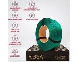 PLA 3D Printer Filament 1.75 mm Lichtroze Glanzend Biologisch Afbreekbaar 3 kg