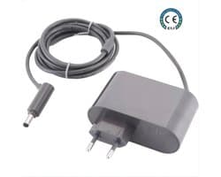 Homtas Oplader voor Dyson - 26.1V-lader - Geschikt voor Dyson V6 V7 V8-stofzuiger - Vervangende oplader - Kabel 1,8 m