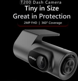 IMOU Dashcam T400 2K 1440P Auto Recorder met Continue Voeding (64gb) Zwart — thumbnail 5
