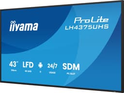 iiyama 43 inch 4K UHD professioneel 24/7-digitale signage-display met Android OS, Failover en Intel SDM-slot — thumbnail 4