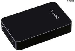 RFWR® 4 TB Externe Harde Schijf, 3,5 Inch, 5400 Rpm, 32 Mb Cache, USB 3.0, Zwart — thumbnail 1