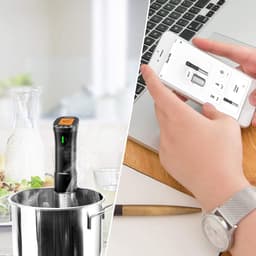 RFWR® Culinaire Sous Vide Koker met WiFi en Precisie Temperatuurregeling - 1000W Dompel Circulator — thumbnail 4