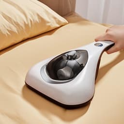CHIWIN Huisstofmijt Stofzuiger met UV Lamp - Bank en Matras Reiniger - Meubelreiniger Snoerloos Draagbaar - 99,9% Mijtverwijdering - 10.000Pa Zuigkracht - 8600 RPM - Elimineert Bacterie, Mijt & Schimmel - voor Matrassen, Banken, Tapijten, en Meubilai — thumbnail 1