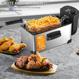 Oven - Grill rooster - Bakplaat - Airfryer - Voor Gezond en Slim Koken - 6L of 9L Capaciteit, 1500W/2400W, Smart Multifunctionele Convectie Oven - EU Plug, Olievrij — thumbnail 1