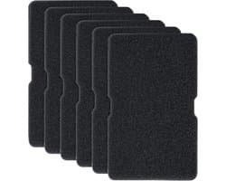 6-delige warmtepompdrogerfilterset - 244×155×10 mm - Accessoires voor wasdrogers - Sponsfilter voor condensorwasdroger - Geschikt voor Beko 2964840100, Grundig, Elektra Bregenz en Blomberg DSX83410W, DE8635RX