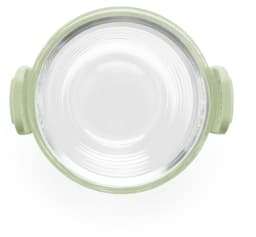 Lékué Airfryer Mini Ovenschaal ø 11 cm - Set 4-delig - Glas - Transparent — thumbnail 2