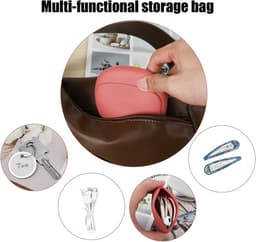 Allecto Plus - Siliconen Hoofdtelefoonorganizer & Kabelsnoer Opbergtas | 3 Stuks, 3 Kleuren, Mini-Sleuteldoosje" — thumbnail 3