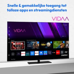 MEDION 107 cm (43 inch) TV (Smart-TV, Dolby Vision HDR, VIDAA Store, Netflix, Prime Video, Disney+, DAZN, Paramount+, HbbTV, PVR, Bluetooth), MD — thumbnail 3