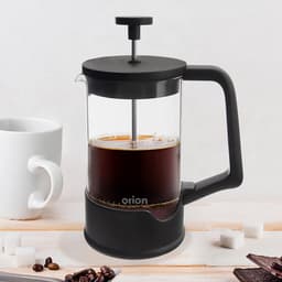 Cafetiere Glas BLACK 400 ml - French Press Koffiezetapparaat - Koffiemaker - Koffie - Koffiepot - Theepot — thumbnail 3