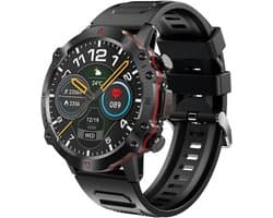 Manike D12 Smartwatch – 1,39 inch TFT Display - Hartslag & Bloeddrukmeting - SpO₂ - Slaapmonitoring - Multisport - IP67 Waterdicht - 7 Dagen Batterij - Meldingen, Android & iOS Compatibel