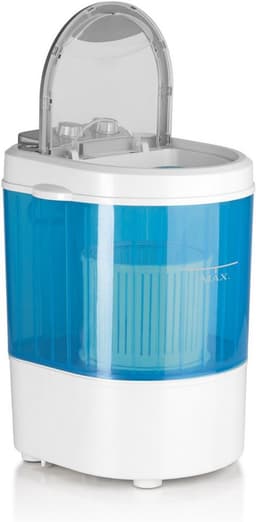 Mini Wasmachine met Centrifuge - Voor Kleine Wasgoed - Meerdere Programma's - Wit — thumbnail 3