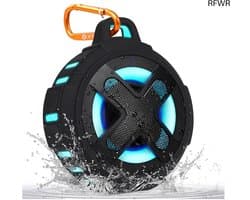 RFWR® Waterdichte Bluetooth douchespeaker met RGB-verlichting en lange batterijduur