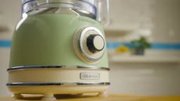 Ariete 1781/04 - Vintage food processor- 1000W - 2L inhoud - 2 snelheden - Groen — thumbnail 4