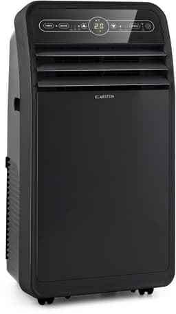 Klarstein mobiele airconditioner met luchtafvoerslang, 4-in-1 airconditioner met ventilator, luchtontvochtiger & nachtmodus, kleine & draagbare airconditioner voor thuis & op kantoor, app-bediening, 7000 BTU,1 kW voor 23 m² - Afstandsbediening — thumbnail 1