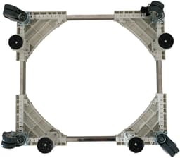 Universele Wasmachine Verhoger – Verstelbaar Onderstel met Zwenkwielen en Rem – Voor Wasmachine, Vaatwasser, Droger – Tot 300 kg — thumbnail 5