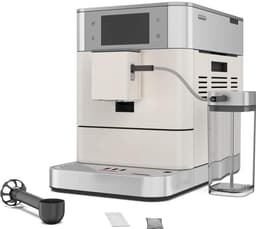 KitchenAid Volautomatische Espressomachine KF8 - 40+ recepen - Ook geschikt voor plantaardige dranken - 2 kopjes tegelijk - Wit — thumbnail 4