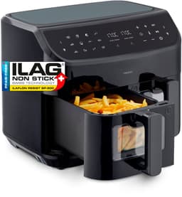 MEDION XXL Dubbele Airfryer P20 - 2 zones - 8,7 L - 2600 W - Zwart — thumbnail 21
