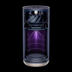 Smartmi - Luchtreiniger - 380m³/u PCADR - Ingebouwde UV-lamp - OLED-touchscreen - Laserdeeltjessensor - Slimme bediening - Zwart — thumbnail 3