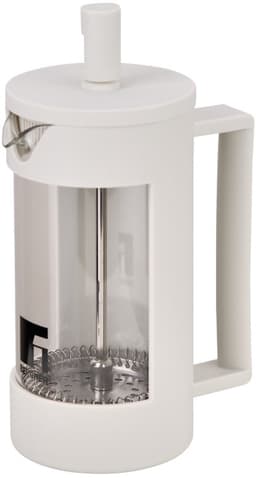 LINES French Press thee- en koffiepot 350 ml, wit — thumbnail 1