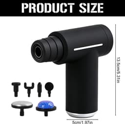 Elektrische Massage Gun met Warmte en Koude Functie — thumbnail 5