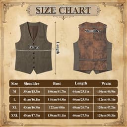 Beamely Retro jaren 20 gentleman kostuumset met vest, hoed en accessoires voor carnaval, carnaval en themafeesten — thumbnail 5