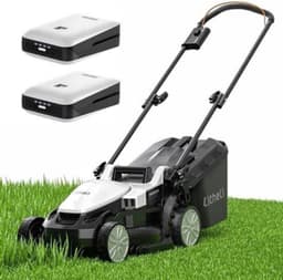 Accugrasmaaier – Elektrische Grasmaaier – Duwmaaier – Maaier – Tuingereedschap – Borstelloze Motor – 37 cm Maaibreedte met 40L Opvangbak — thumbnail 4