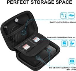Schokbestendige Hard Drive Case voor 2.5" Externe HDD's — thumbnail 2
