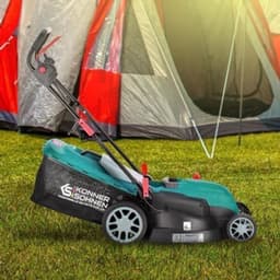 Elektrische Grasmaaier – Elektrische Maaier – Benzinevrije Grasmaaier – Tuinmaaier – Mulchmaaier – 1800 W Motor – 42 cm Maaibreedte — thumbnail 5