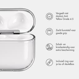 imoshion Clear Softcase voor - Hoesje geschikt voor AirPods 3 (2021) - Smokey Black — thumbnail 2