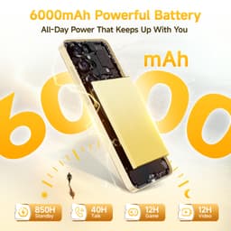 OUKITEL C68 Plus Smartphone 4G-24GB RAM-512 GB Opslag-6000 mAh Accu-Android 15-Dubbel Beeldscherm — thumbnail 4