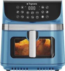 Heteluchtfriteuse Dubbele Weerstand - 9 Liter Inhoud - 2200 Watt Vermogen - Kunststof Metaal - Voor Stomen Braden Bakken Drogen — thumbnail 1