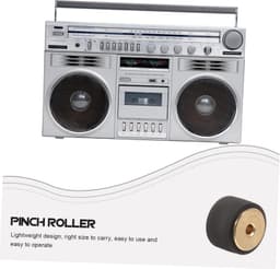 Roller Voor Videomachine Duurzaam Geschikt Voor Cassette Recorder Portable Music Player Betrouwbare Vervangingsonderdelen Voor Onderhoud Reparatie — thumbnail 5