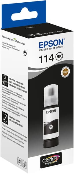 Epson 114 Inktflesje Zwart — thumbnail 1